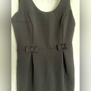 Black Dress with Bow Details